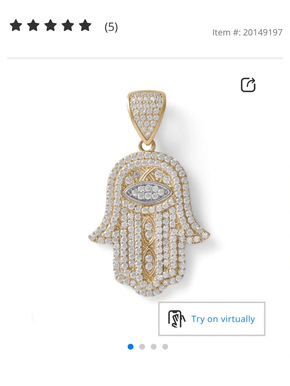 Solid Gold Religious Pendants